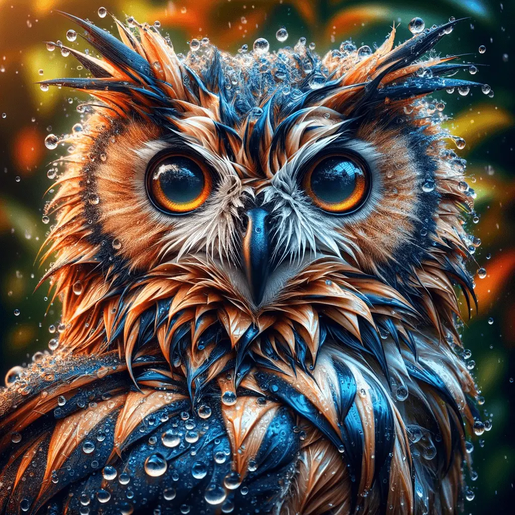 Wet Owl Picture