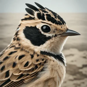 Black-eared sparrow-lark