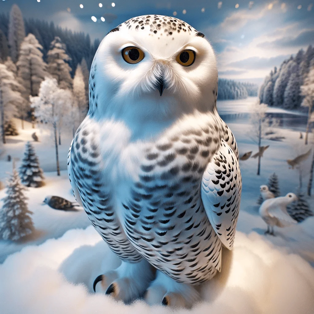 Snowy owl